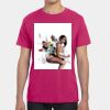 Unisex Poly-Cotton Short-Sleeve T-Shirt Thumbnail